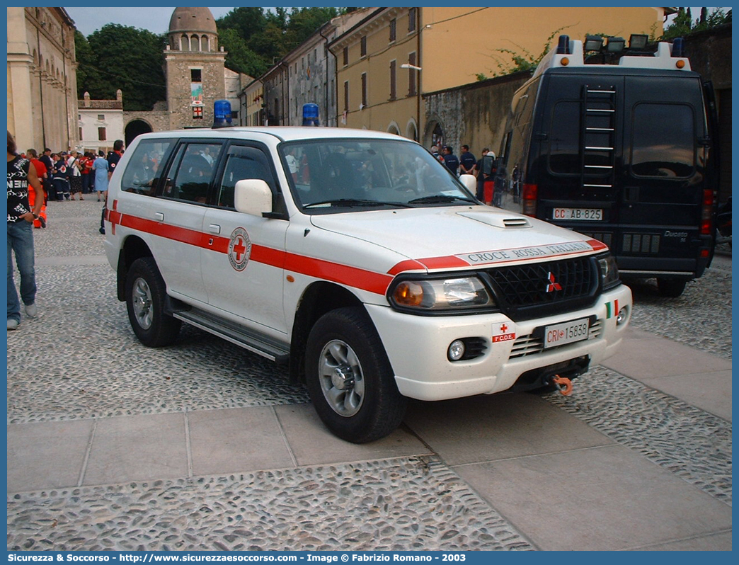 CRI 15838
Croce Rossa Italiana
Servizio Emergenze
Mitsubishi Pajero Sport
Parole chiave: CRI;C.R.I.;Croce;Rossa;Italiana;Mitsubishi;Pajero;Sport;Servizio;Emergenze