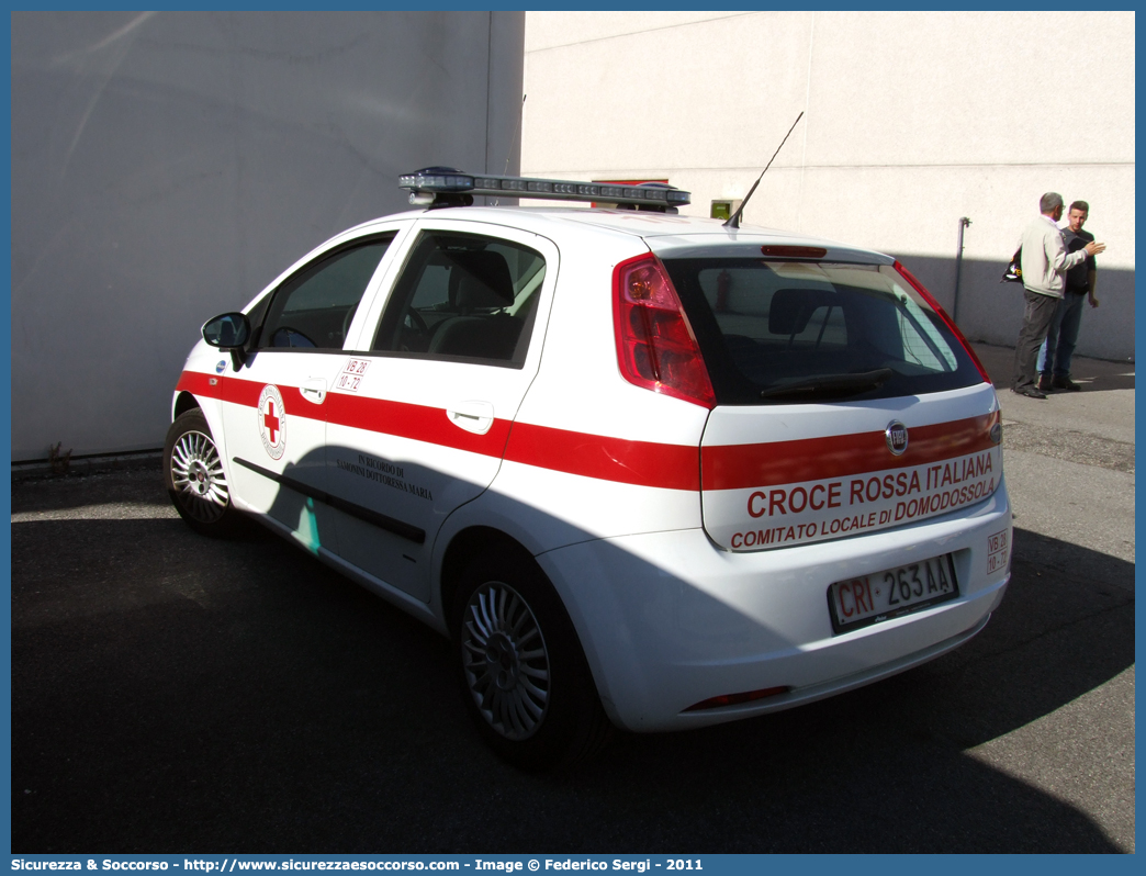 CRI 263AA
Croce Rossa Italiana
Domodossola (VB)
Fiat Grande Punto
Allestitore Aricar S.p.A.
Parole chiave: CRI;C.R.I.;Croce;Rossa;Italiana;Fiat;Grande;Punto;Domodossola;Aricar