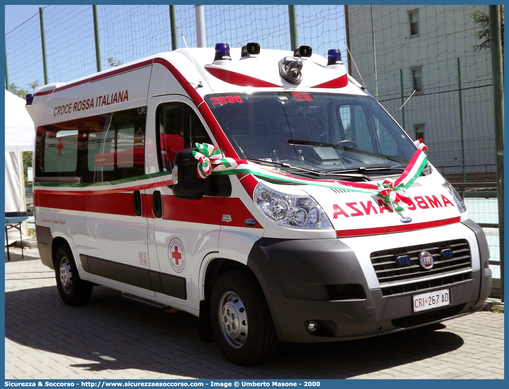 CRI 267AD
Croce Rossa Italiana
Quiliano (SV)
Fiat Ducato III serie
Allestitore Aricar S.p.A.
Parole chiave: CRI;C.R.I.;Croce;Rossa;Italiana;Fiat;Ducato;X250;Quiliano;Aricar