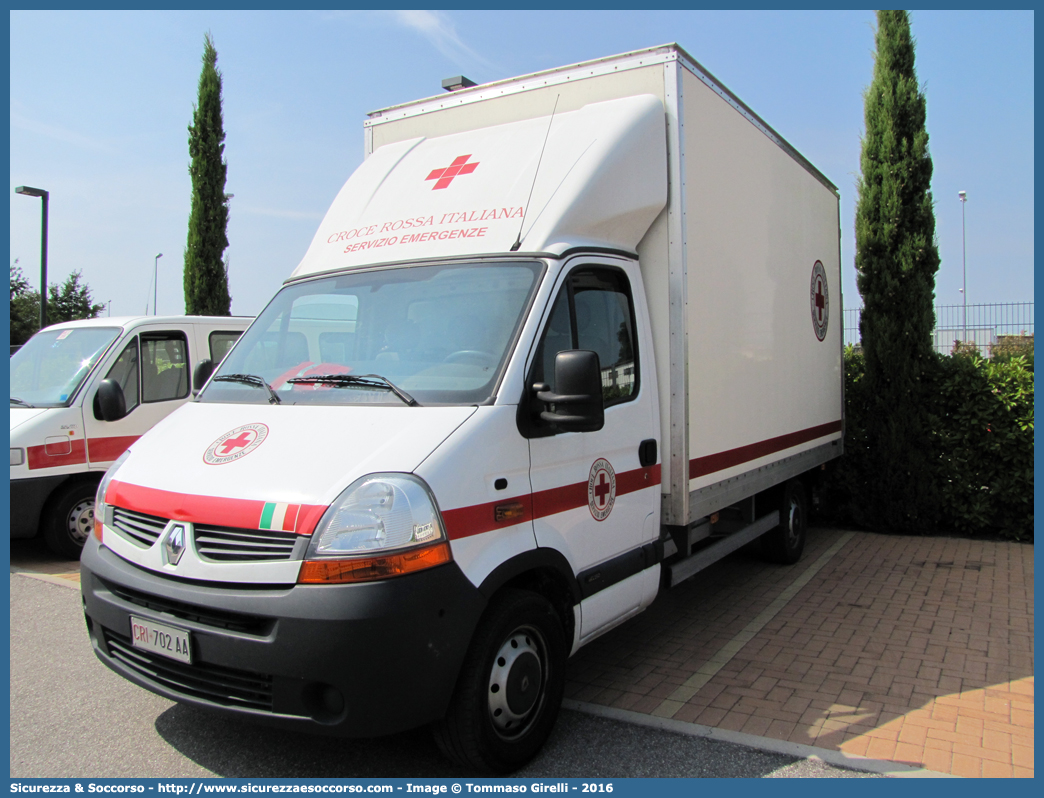 CRI 702AA
Croce Rossa Italiana
Servizio Emergenze
Renault Master III serie restyling
Parole chiave: CRI;C.R.I.;Croce;Rossa;Italiana;Renault;Master;Servizio;Emergenze