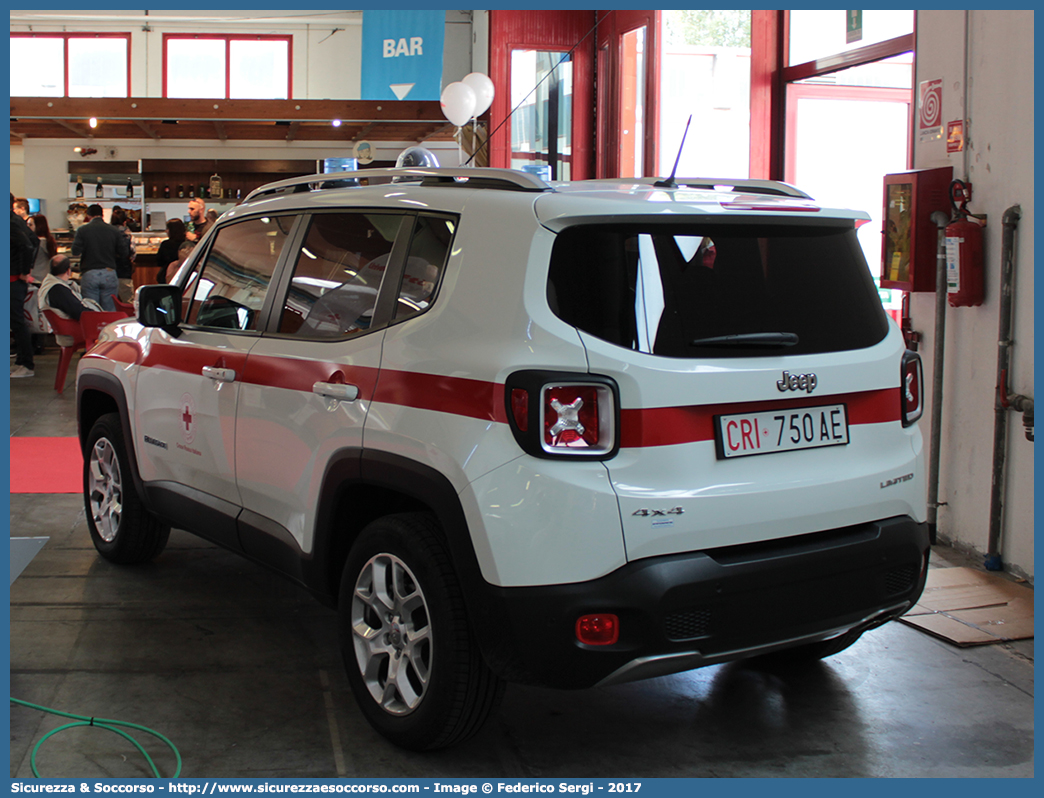 CRI 750AE
Croce Rossa Italiana
Jeep Renegade I serie
Parole chiave: CRI;C.R.I.;Croce;Rossa;Italiana;Jeep;Renegade