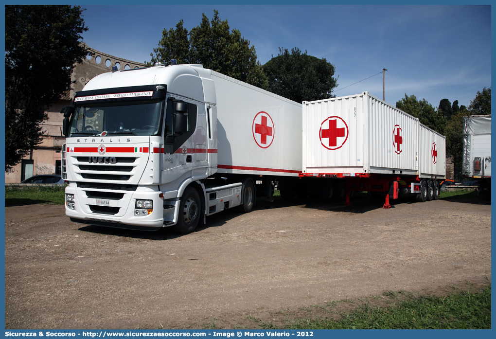 CRI 767AA
Croce Rossa Italiana
Servizio Emergenze
Iveco Stralis 500 II serie
Parole chiave: CRI;C.R.I.;Croce;Rossa;Italiana;Servizio;Emergenze;Iveco;Stralis;500