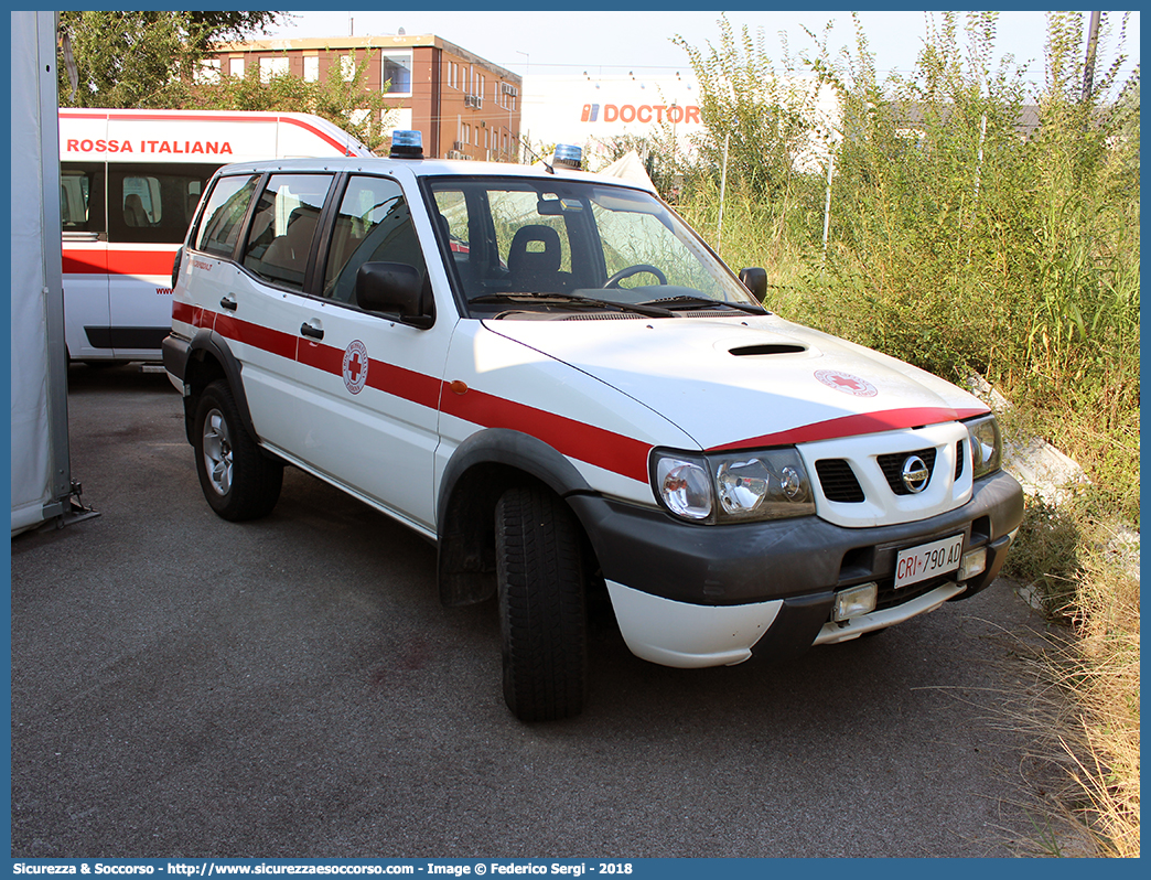 CRI 790AD
Croce Rossa Italiana
Padova
Nissan Terrano II serie
Parole chiave: CRI;C.R.I.;Croce;Rossa;Italiana;Padova;Nissan;Terrano