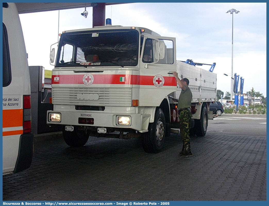 CRI 9277
Croce Rossa Italiana
Servizio Emergenza
Iveco 180-26
Parole chiave: CRI;C.R.I.;Croce;Rossa;Italiana;Servizio;Emergenze;Iveco;180-26;180;26;180.26