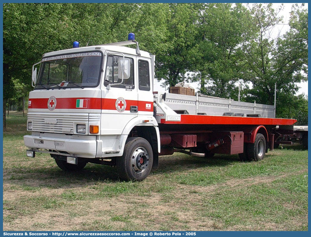 CRI 9398
Croce Rossa Italiana
Servizio Emergenze
Iveco 135-17
Allestitore Isoli S.p.A.
Parole chiave: CRI;C.R.I.;Croce;Rossa;Italiana;Servizio;Emergenze;Iveco;135-17;135;17;135.17;Isoli