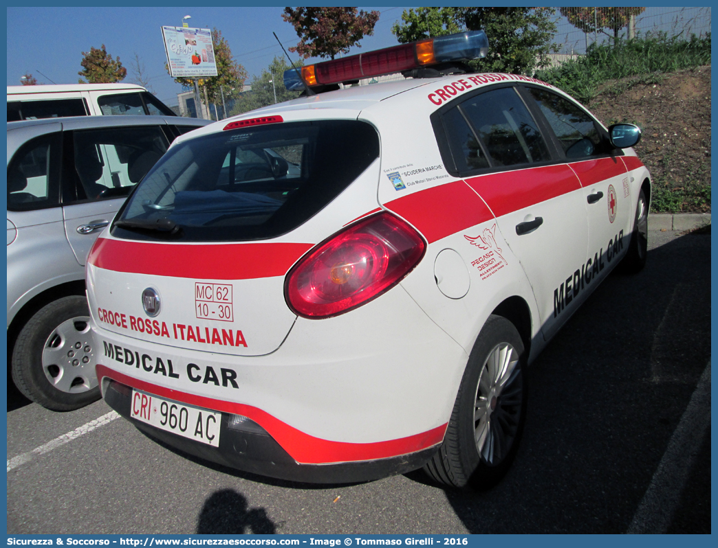 CRI 960AC
Croce Rossa Italiana
Macerata
Fiat Nuova Bravo
Allestitore Pegaso Design S.a.s.
Parole chiave: CRI;C.R.I.;Croce;Rossa;Italiana;Automedica;Auto medica;Automedicalizzata;Auto medicalizzata;Fiat;Nuova;Bravo;Pegaso;Design