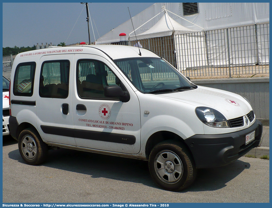 CRI A077D
Croce Rossa Italiana
Ariano Irpino (AV)
Renault Kangoo 4x4 II serie
Parole chiave: CRI;C.R.I.;Croce;Rossa;Italiana;Ariano;Irpino;Renault;Kangoo;4x4