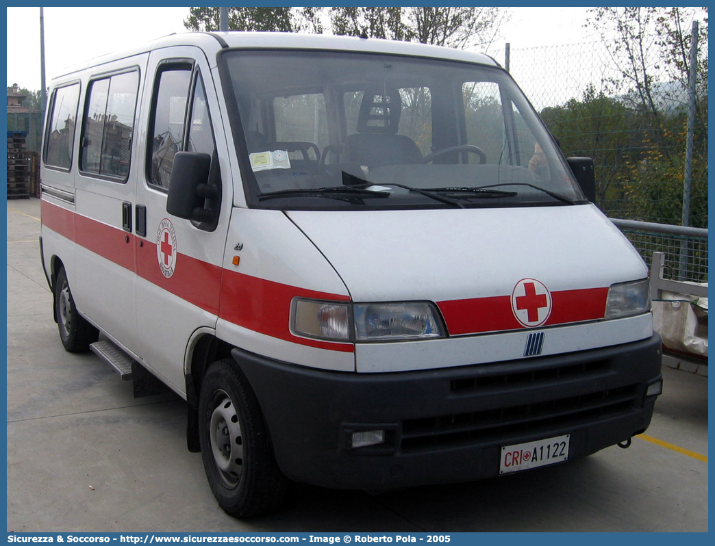 CRI A1122
Croce Rossa Italiana
Guastalla (RE)
Fiat Ducato II serie
Parole chiave: CRI;C.R.I.;Croce;Rossa;Italiana;Fiat;Ducato;Guastalla