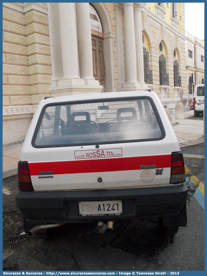 CRI A1241
Croce Rossa Italiana
Bardolino (VR)
Fiat Panda 4x4 II serie
Parole chiave: CRI;C.R.I.;Croce;Rossa;Italiana;OPSA;O.P.S.A.;Operatori;Polivalenti;Salvataggio;Acqua;Nucleo;Sommozzatori;Subacquei;Fiat;Panda;4x4;Bardolino