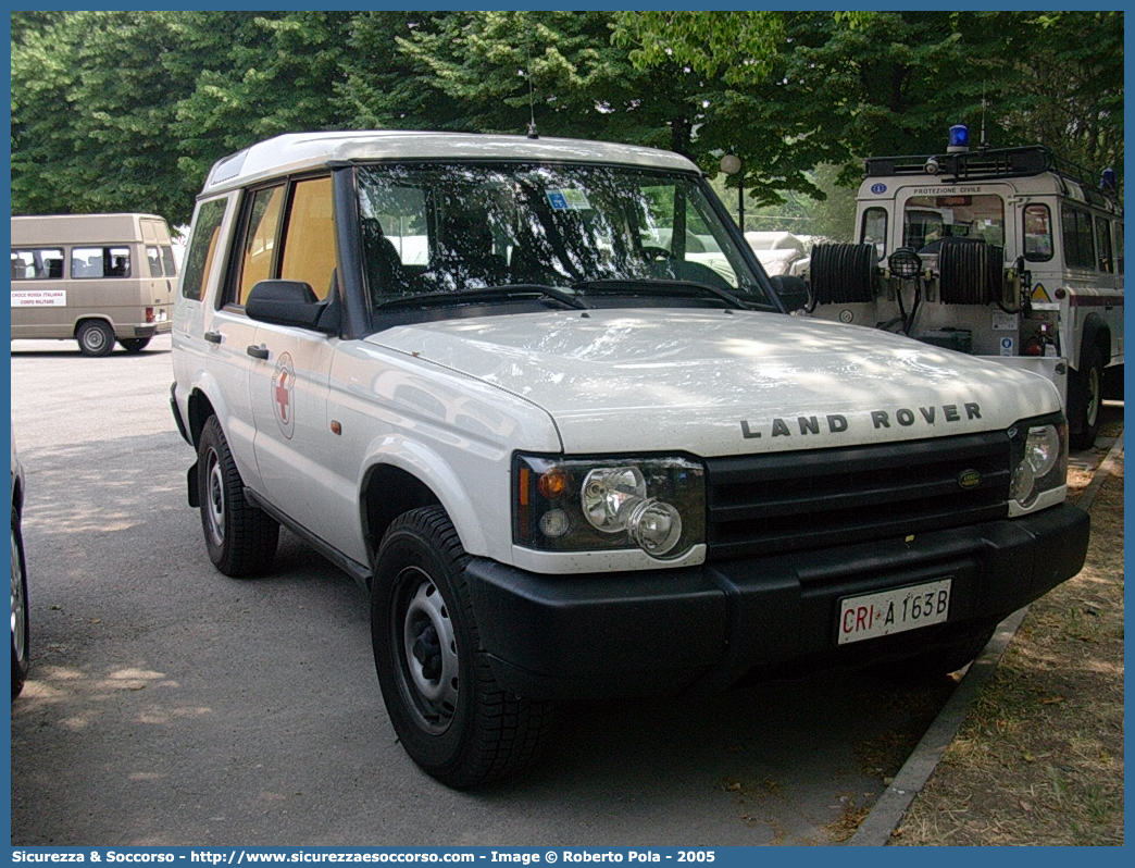 CRI A163B
Croce Rossa Italiana
Land Rover Discovery II serie restyling
Parole chiave: CRI;C.R.I.;Croce;Rossa;Italiana;Land Rover;Discovery