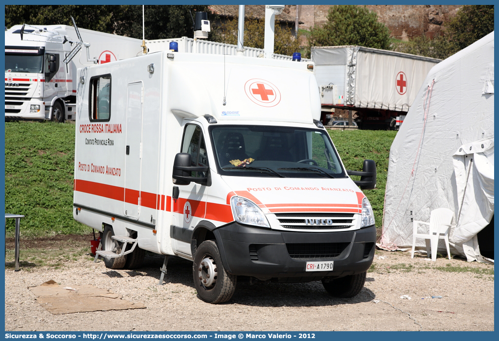 CRI A179D
Croce Rossa Italiana
Roma
Iveco Daily IV serie
Posto di Comando Avanzato
Allestitore Odone S.r.l.
Parole chiave: CRI;C.R.I.;Croce;Rossa;Italiana;Roma;Iveco;Daily;Posto;di;Comando;Avanzato;Odone