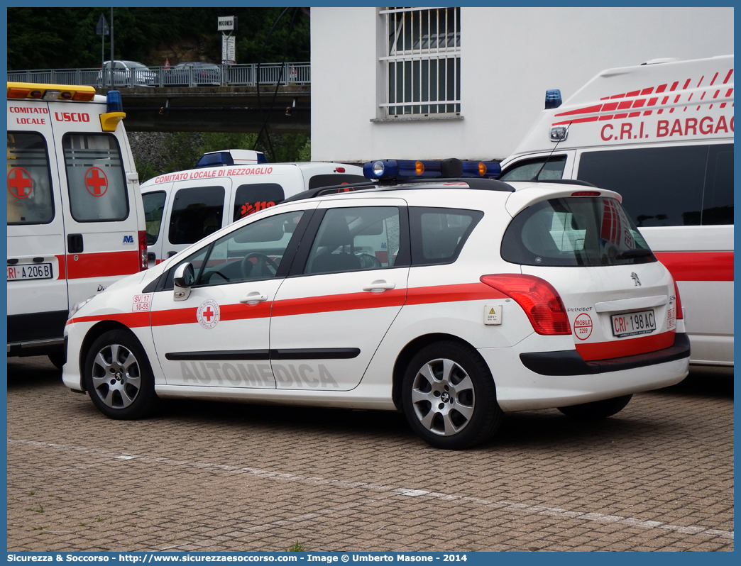 CRI 198AC
Croce Rossa Italiana
Ceriale
Peugeot 308 Station Wagon I serie
Parole chiave: CRI;C.R.I.;Croce Rossa Italiana;Automedica;Auto medica;Automedicalizzata;Auto medicalizzata;Peugeot;308;Station;Wagon;SW;S.W.;Ceriale;198AC;198 AC