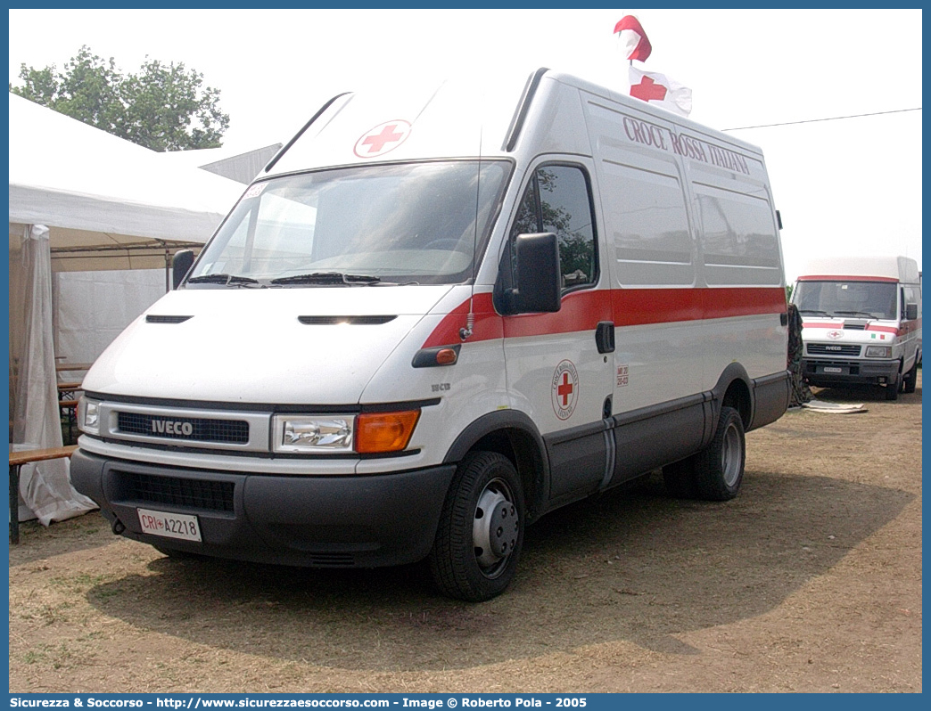 CRI A2218
Croce Rossa Italiana
Lignano (UD)
Iveco Daily 35C13 III serie
Parole chiave: CRI;C.R.I.;Croce;Rossa;Italiana;Lignano;Iveco;Daily;35C13