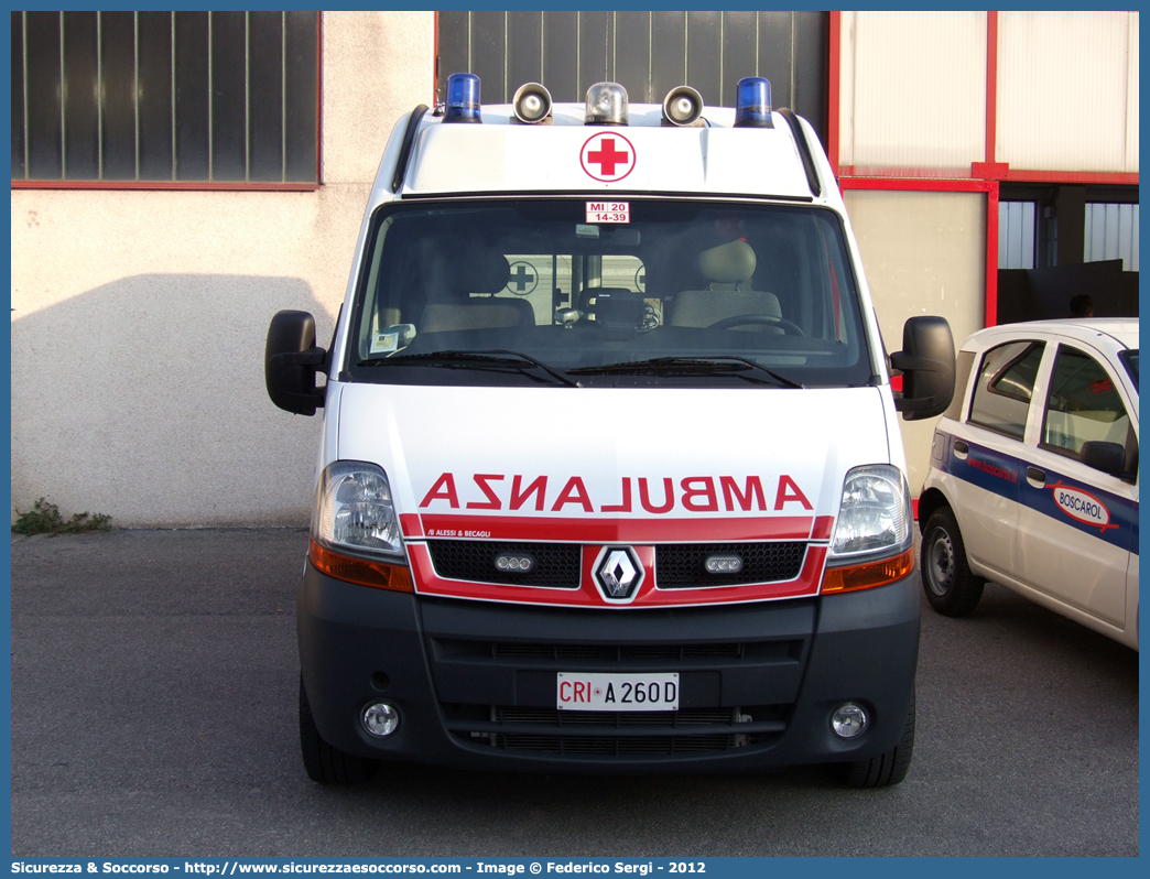 CRI A260D
Croce Rossa Italiana
Lentate sul Seveso (MI)
Renault Master III serie
Allestitore Alessi e Becagli S.n.c.
Parole chiave: Croce;Rossa;Italiana;CRI;C.R.I.;Ambulanza;Renault;Master;Alessi e Becagli;Lentate;sul;Seveso