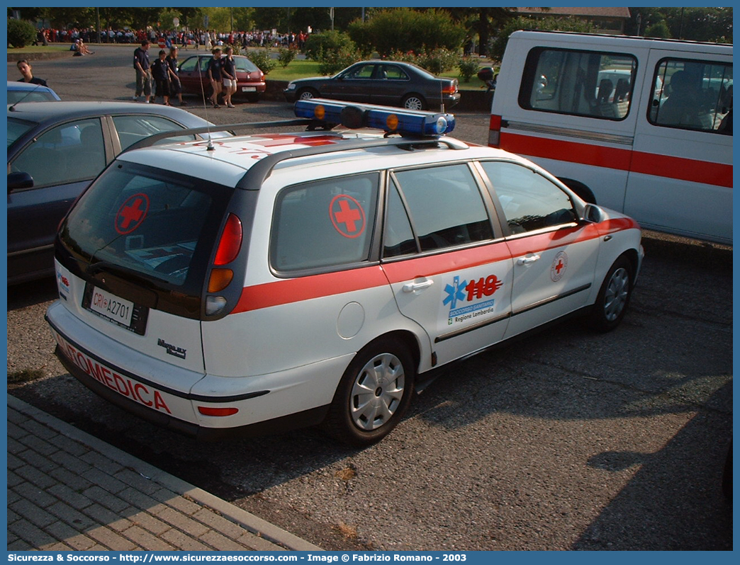 CRI A2701
Croce Rossa Italiana
Lecco
Fiat Marea Weekend
Parole chiave: CRI;C.R.I.;Croce;Rossa;Italiana;Automedica;Auto medica;Automedicalizzata;Auto medicalizzata;Fiat;Marea;Weekend;Lecco