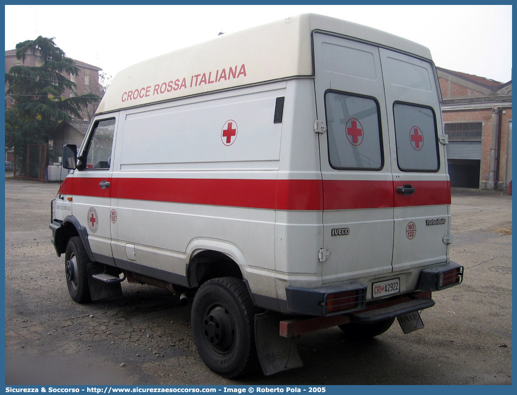 CRI A2922
Croce Rossa Italiana
Sassuolo (MO)
Iveco TurboDaily 35-10 4x4 II serie
Parole chiave: CRI;C.R.I.;Croce;Rossa;Italiana;Sassuolo;Iveco;Daily;35-10;35.10;35;10