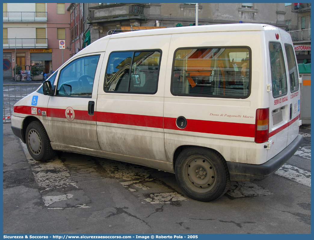 CRI A2995
Croce Rossa Italiana
Fiat Scudo I serie
Servizi Sociali
Parole chiave: CRI;C.R.I.;Croce;Rossa;Italiana;Fiat;Scudo;Rubiera;Servizi;Speciali