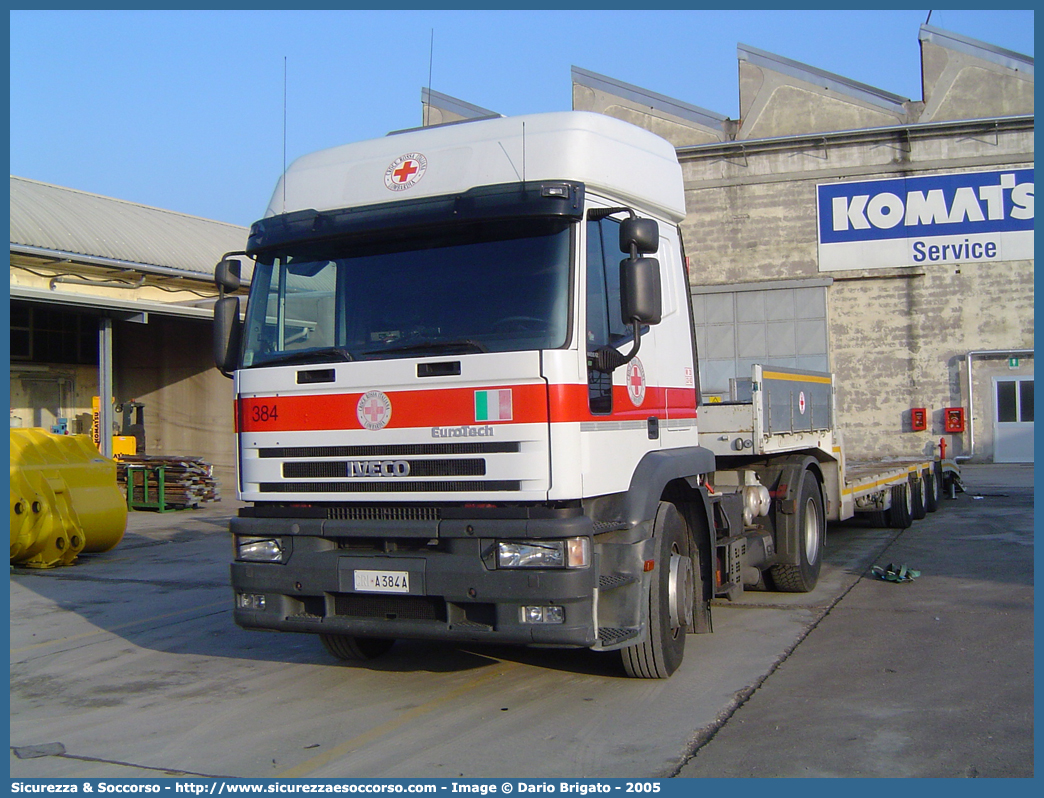 CRI A384A
Croce Rossa Italiana
Lombardia
Iveco EuroTech 440E42 I serie
Parole chiave: CRI;C.R.I.;Croce;Rossa;Italiana;Lombardia;Iveco;EuroTech;440E42