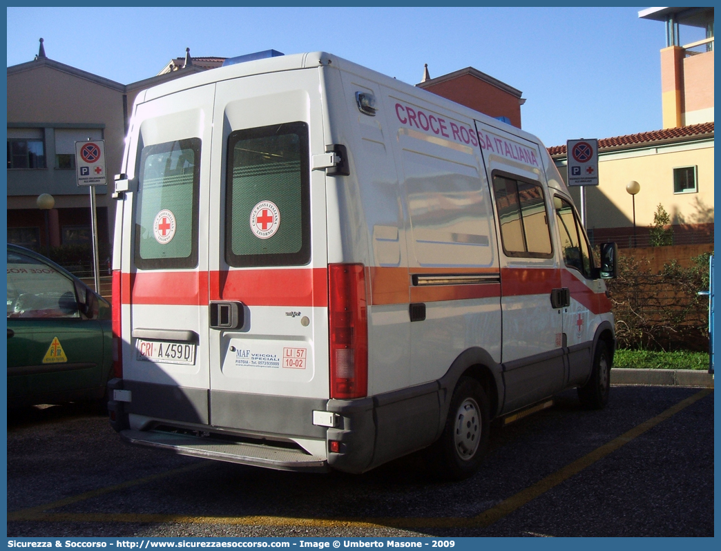 CRI A459D
Croce Rossa Italiana
Livorno
Iveco Daily III serie
Allestitore MAF S.n.c.
Parole chiave: CRI;C.R.I.;Croce;Rossa;Italiana;Iveco;Daily;MAF;Livorno