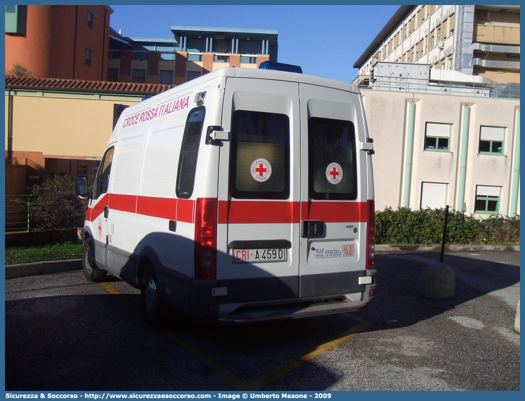 CRI A459D
Croce Rossa Italiana
Livorno
Iveco Daily III serie
Allestitore MAF S.n.c.
Parole chiave: CRI;C.R.I.;Croce;Rossa;Italiana;Iveco;Daily;MAF;Livorno