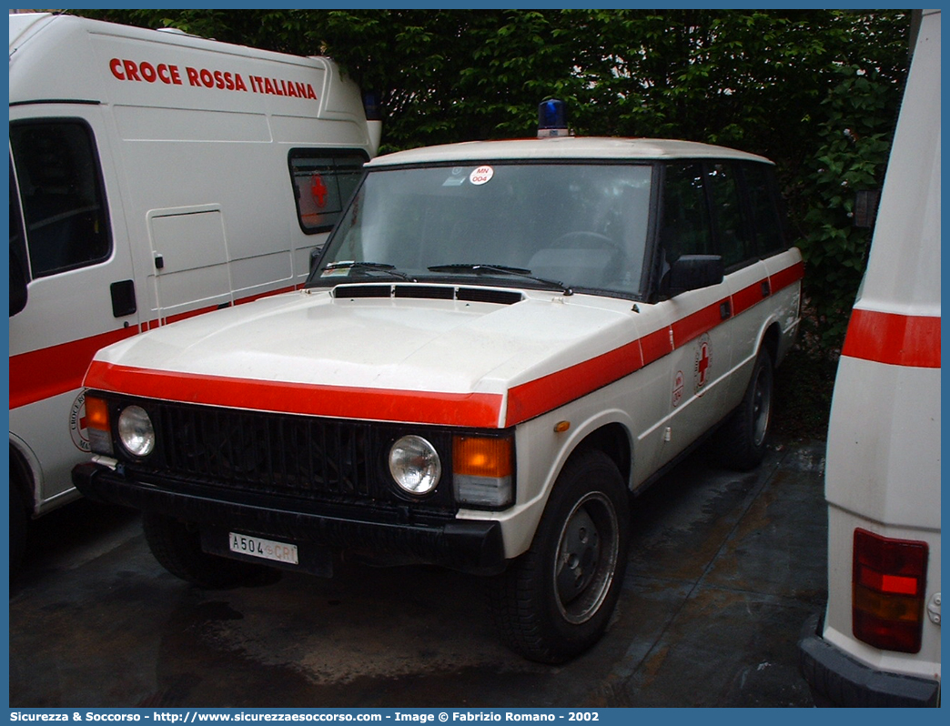 CRI A504
Croce Rossa Italiana
Range Rover I serie
Parole chiave: CRI;C.R.I.;Croce;Rossa;Italiana;Range;Rover