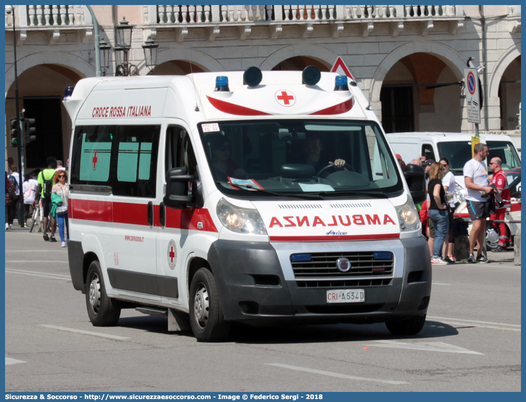 CRI A534D
Croce Rossa Italiana
Padova
Fiat Ducato III serie
Allestitore Aricar S.p.A.
Parole chiave: Croce;Rossa;Italiana;CRI;C.R.I.;Ambulanza;Fiat;Ducato;X250;Padova;Aricar