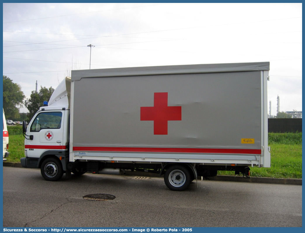 CRI A603B
Croce Rossa Italiana
Parma
Nissan Cabstar I serie
Posto Medico Avanzato
Parole chiave: CRI;C.R.I.;Croce;Rossa;Italiana;Parma;Nissan;Cabstar;Posto;Medico;Avanzato;PMA;P.M.A.