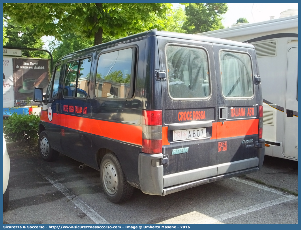 CRI A807
Croce Rossa Italiana
Asti
Fiat Ducato II serie
Parole chiave: CRI;C.R.I.;Croce;Rossa;Italiana;Asti;Fiat;Ducato