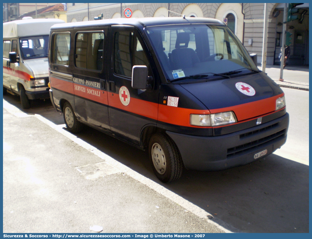 CRI A814
Croce Rossa Italiana
Alessandria
Fiat Ducato II serie
Gruppo Pionieri
Servizi Sociali
Parole chiave: CRI;C.R.I.;Croce;Rossa;Italiana;Fiat;Ducato;Alessandria;Gruppo;Pionieri;Servizi;Sociali