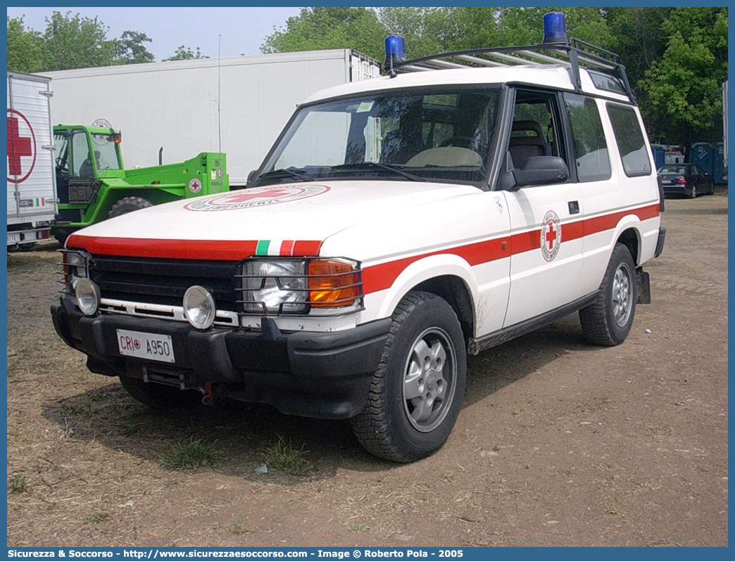 CRI A950
Croce Rossa Italiana
Servizio Emergenze
Land Rover Discovery I serie
Parole chiave: CRI;C.R.I.;Croce;Rossa;Italiana;Land;Rover;Discovery;Servizio;Emergenze