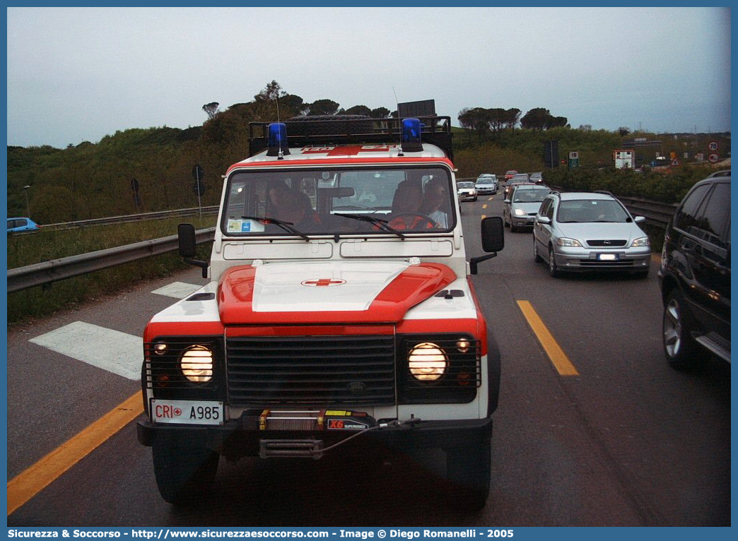 CRI A985
Croce Rossa Italiana
Bolzano
Land Rover Defender 110
Parole chiave: CRI;C.R.I.;Croce;Rossa;Italiana;Land;Rover;Defender;110;Bolzano