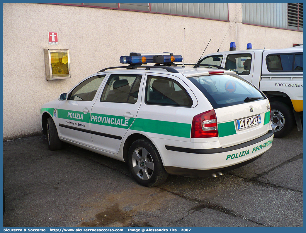 -
Polizia Provinciale
Provincia di Brescia
Skoda Octavia Wagon II serie
Allestitore OVT S.r.l.
Parole chiave: PL;P.L.;PM;P.M.;PolProv;Pol Prov;Polizia;Locale;Municipale;Provinciale;Brescia;Skoda;Octavia;Wagon;OVT;O.V.T.