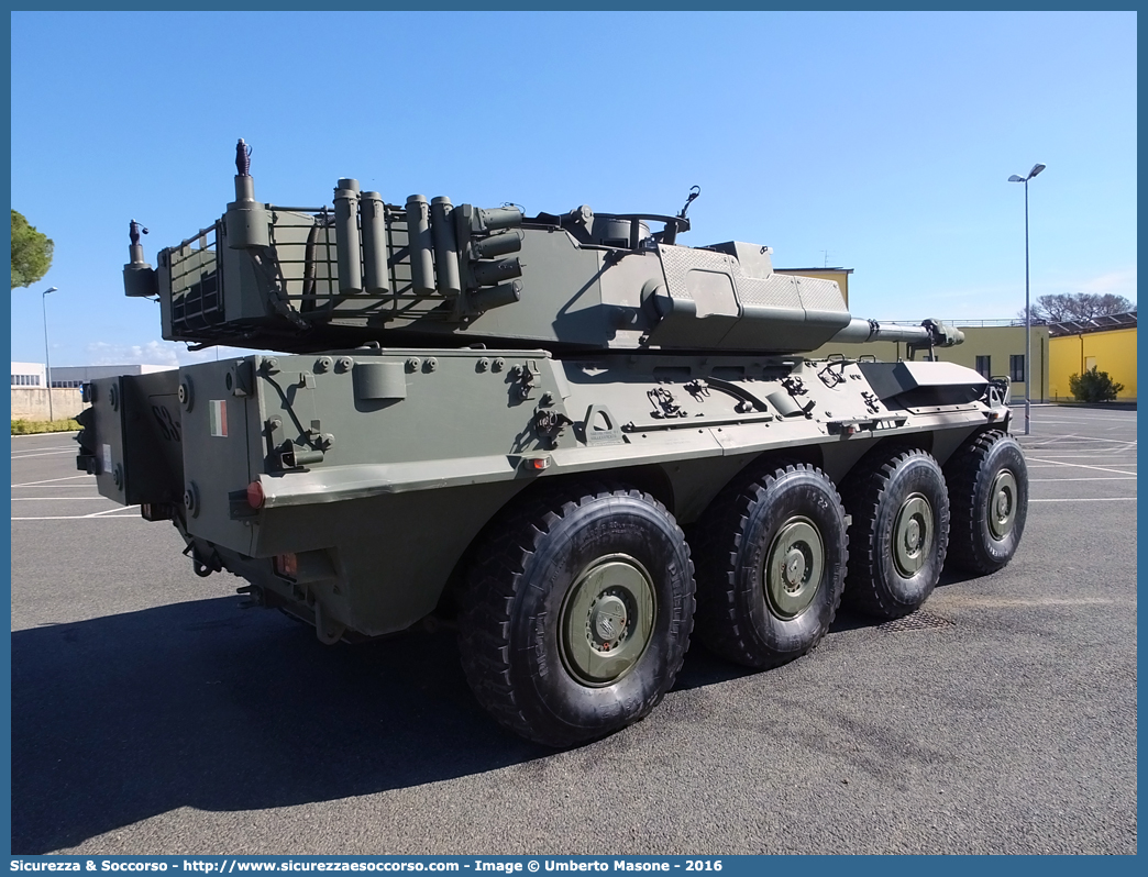 EI 118705
Esercito Italiano
Mezzi da Combattimento
Iveco Oto-Melara VBPA Centauro 8x8
Parole chiave: EI;E.I.;Esercito;Italiano;Iveco;Oto;Melara;VBPA;V.B.P.A.;Centauro