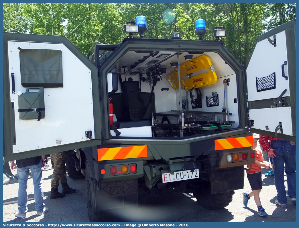 EI CU172
Esercito Italiano
Sanità Militare
Iveco VTLM Lince
Parole chiave: EI;E.I.;Esercito;Italiano;Sanità Militare;Iveco;VTLM;Lince