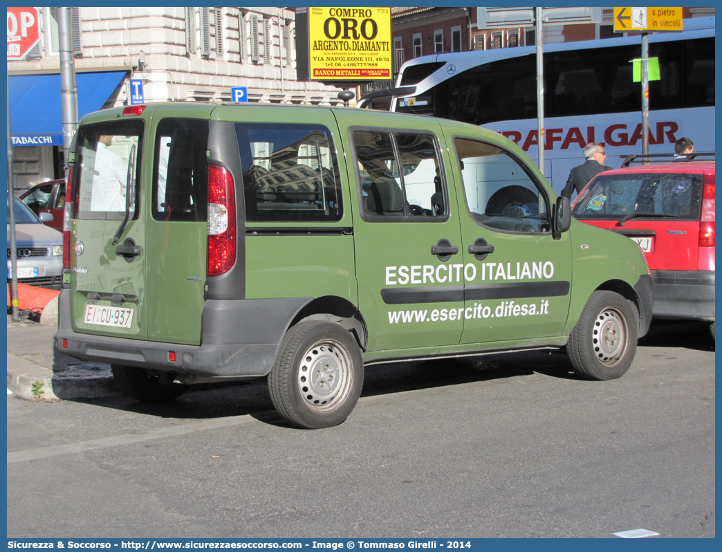 EI CU937
Esercito Italiano
Fiat Doblò I serie restyling
Parole chiave: EI;E.I.;Esercito;Italiano;Fiat;Doblò