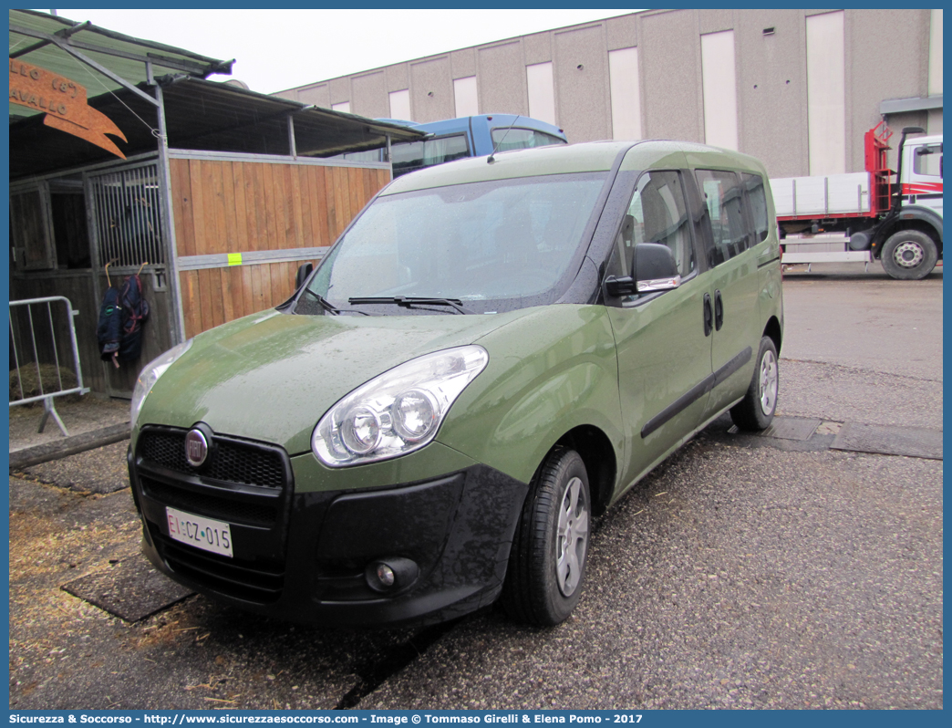 EI CZ015
Esercito Italiano
Fiat Doblò II serie
Parole chiave: EI;E.I.;Esercito;Italiano;Fiat;Doblò