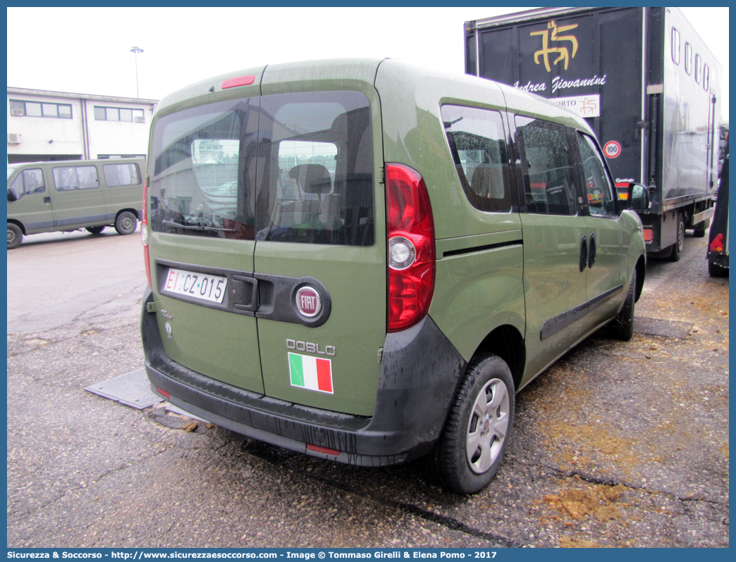 EI CZ015
Esercito Italiano
Fiat Doblò II serie
Parole chiave: EI;E.I.;Esercito;Italiano;Fiat;Doblò