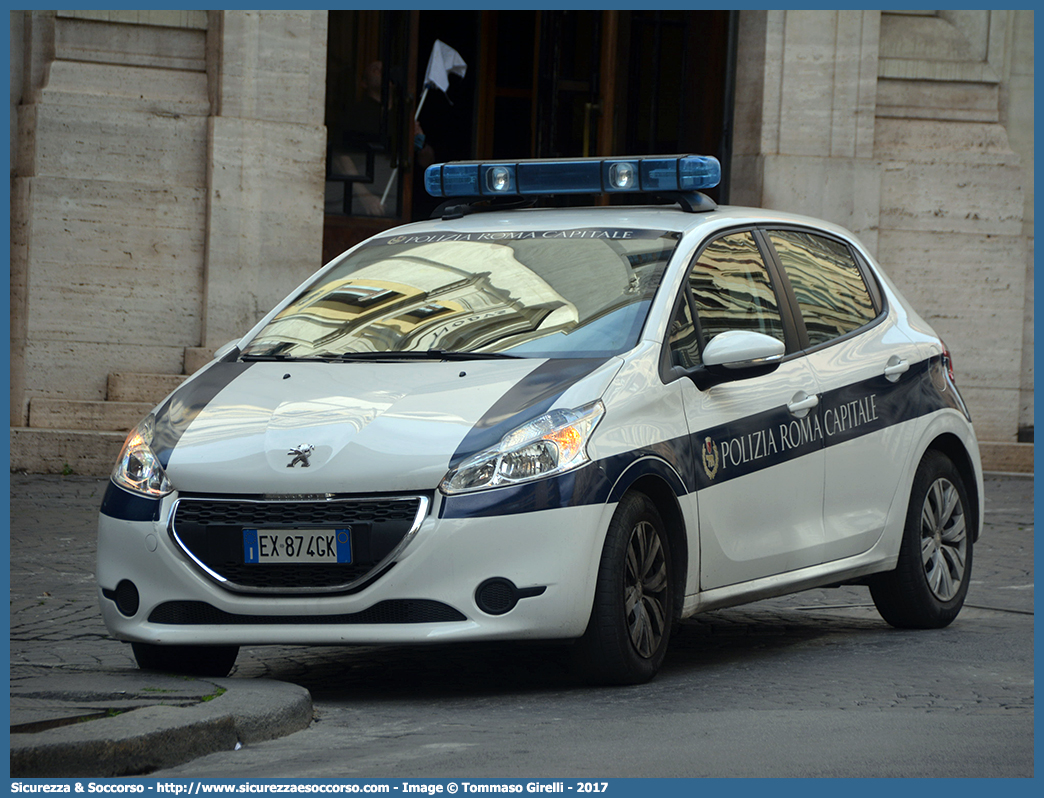 -
Polizia di Roma Capitale
Peugeot 208 I serie
Parole chiave: P.L.;P.M.;PL;PM;Polizia;Locale;Municipale;Roma;Capitale;Peugeot;208