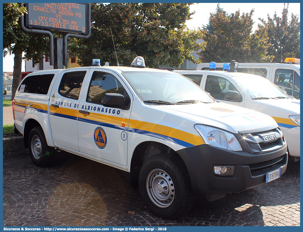 1
Protezione Civile
Comune di Albignasego
Isuzu D-Max II serie
Parole chiave: PC;P.C.;Protezione;Civile;Albignasego;Isuzu;D-Max;Dmax;D Max