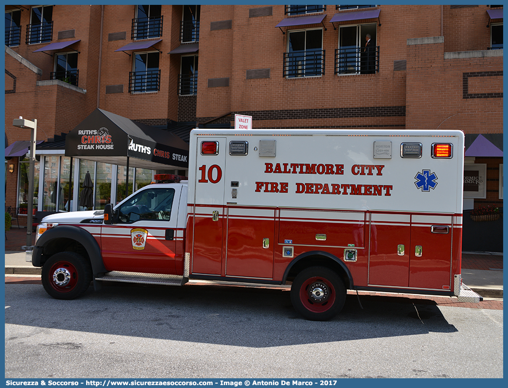 Medic 10
United States of America
Baltimore City Fire Department
Ford F550
Conversion by Horton
Parole chiave: United;States;of;America;USA;U.S.A.;Baltimore;City;Fire;Department;BCFD;B.C.F.D.;EMS;E.M.S.;Emergency;Medical;Service;Ford;F550;Horton