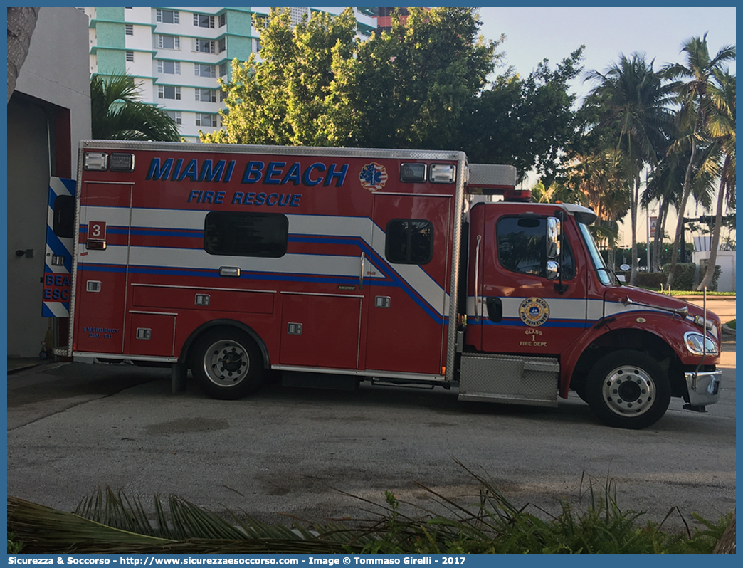 -
United States of America
Miami Beach Fire Department
Freightliner M2
Conversion by MedTec
Parole chiave: USA;U.S.A.;United;States;of;America;Miami;Beach;Fire;Department;Freightliner;M2;MedTec