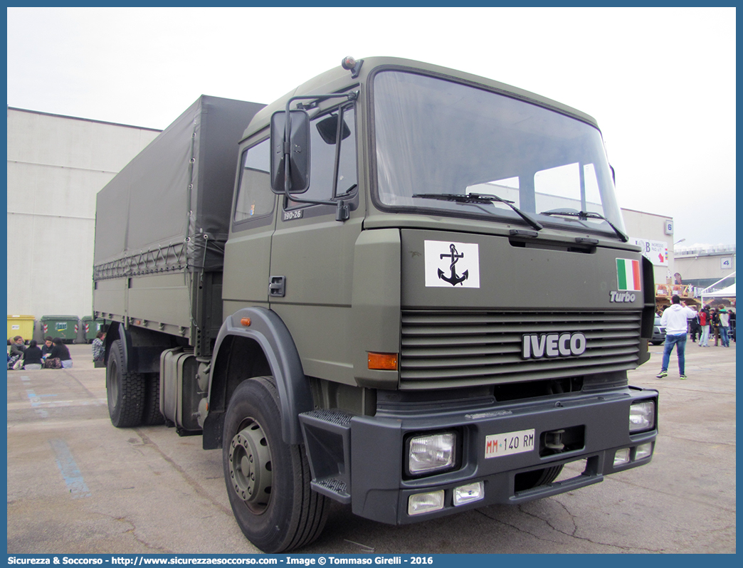 MM 140RM
Marina Militare Italiana
Iveco 190-26
Parole chiave: MMI;M.M.I.;Marina;Militare;Italiana;Iveco;190-26;190.26;190;26