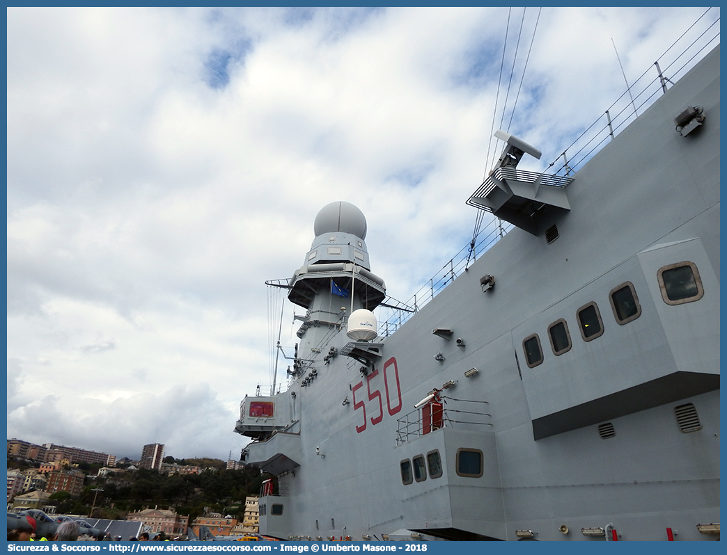 550 "Conte di Cavour"
Marina Militare Italiana
Flotta Navale
Portaerei
Parole chiave: MMI;M.M.I.;Marina;Militare;Italiana;Flotta;Navale;Assalto;Anfibio;Portaerei;Porta Aerei;550;Cavour