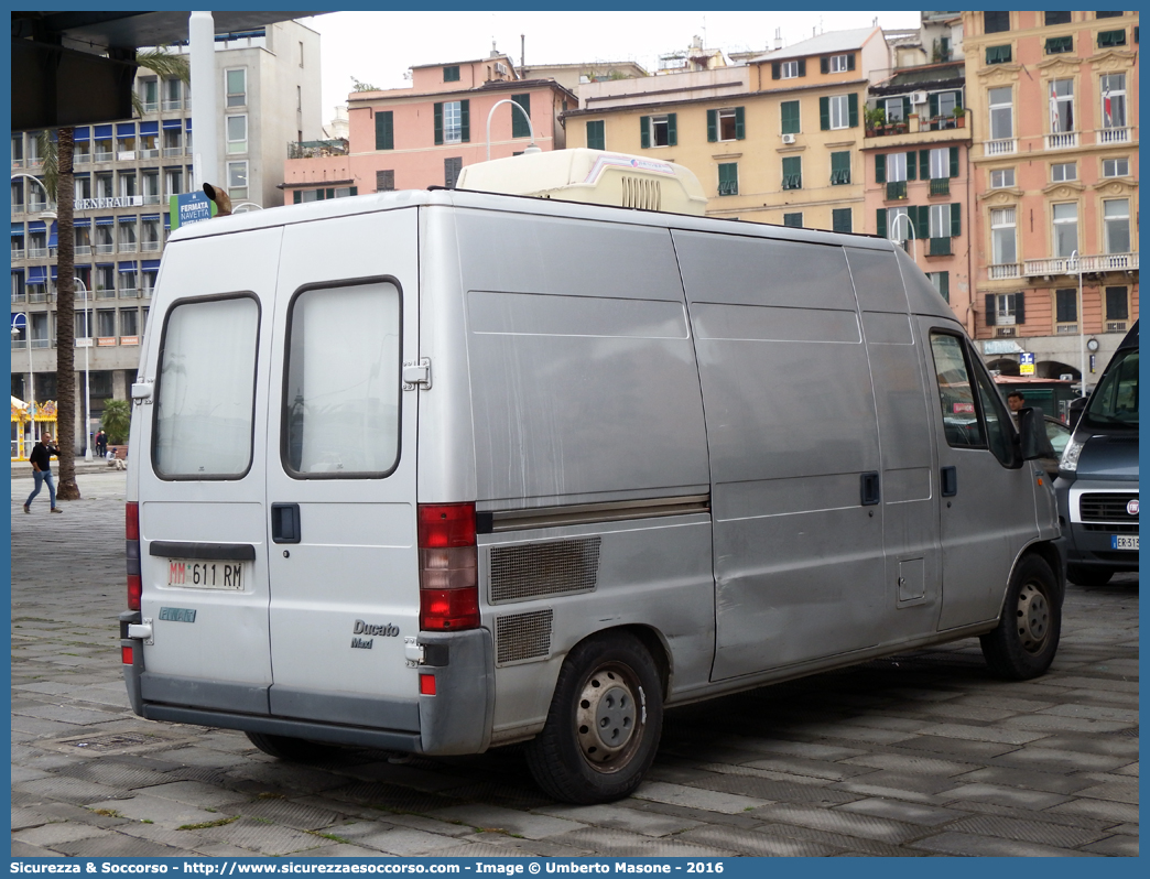 MM 611RM
Marina Militare Italiana
Fiat Ducato II serie
Parole chiave: MMI;M.M.I.;Marina;Militare;Italiana;Fiat;Ducato