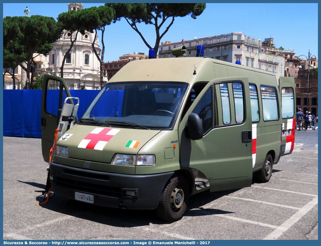 MM AT464
Marina Militare Italiana
Servizio Sanitario
Fiat Ducato II serie
Allestitore Bollanti S.r.l.
Parole chiave: MMI;M.M.I.;Marina;Militare;Italiana;Ambulanza;Autoambulanza;Servizio;Sanitario;Fiat;Ducato;Bollanti