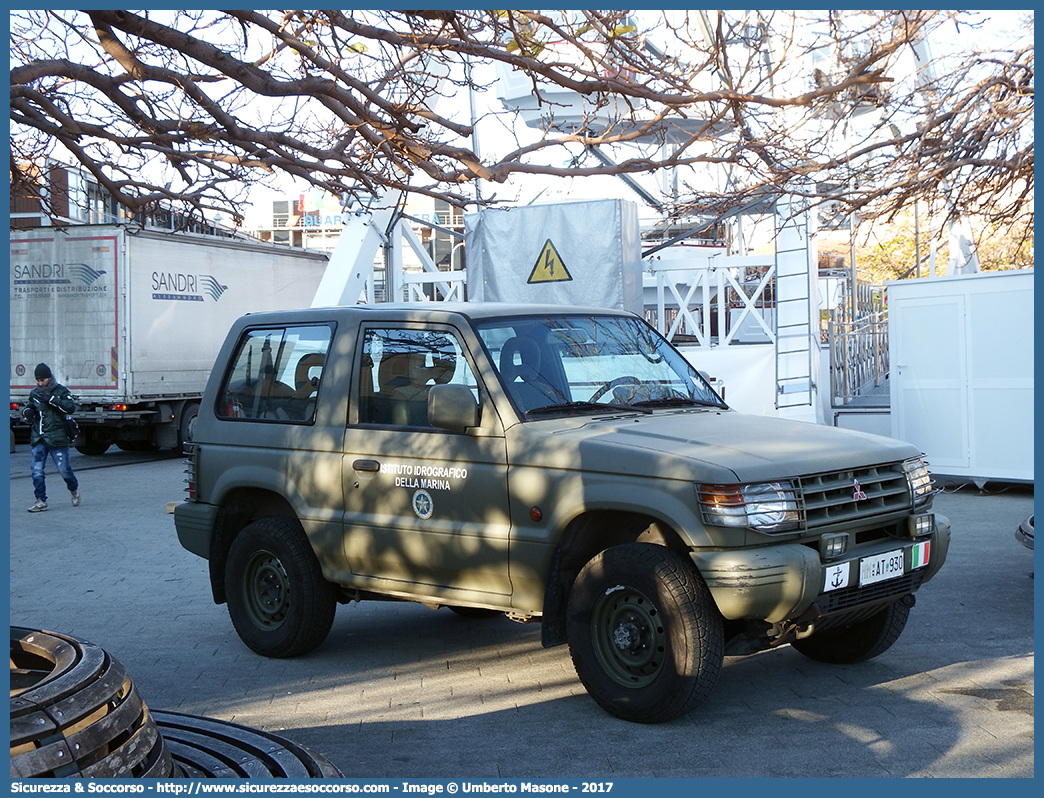 MM AT930
Marina Militare Italiana
Istituto Idrografico della Marina
Mitsubishi Pajero V20 SWB
Parole chiave: MMI;M.M.I.;Marina;Militare;Italiana;Istituto;Idrografico;Mitsubishi;Pajero;V20;SWB