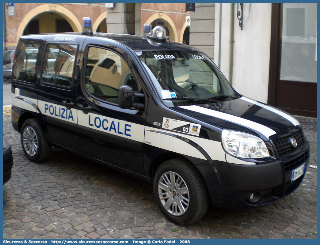 -
Polizia Locale
Comune di Oderzo
Fiat Doblò I serie restyling
Allestitore Carrozzeria Battiston
Parole chiave: PL;P.L.;PM;P.M.;Polizia;Locale;Municipale;Oderzo;Fiat;Doblò;Carrozzeria;Battiston