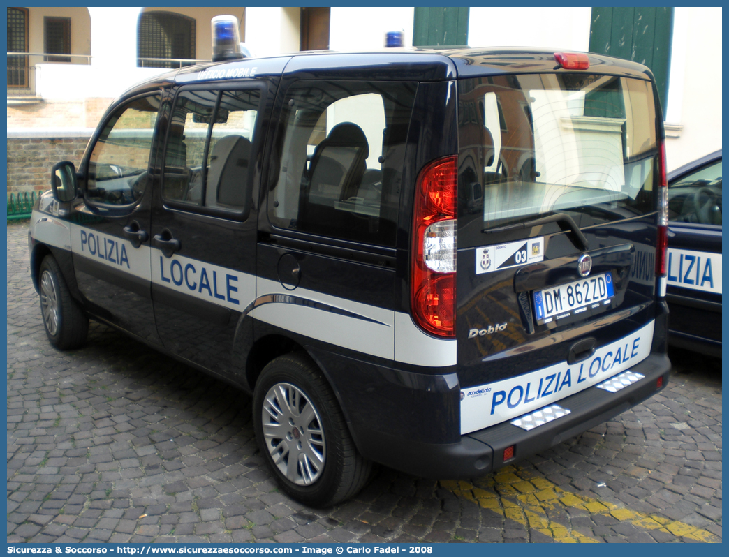 -
Polizia Locale
Comune di Oderzo
Fiat Doblò I serie restyling
Allestitore Carrozzeria Battiston
Parole chiave: PL;P.L.;PM;P.M.;Polizia;Locale;Municipale;Oderzo;Fiat;Doblò;Carrozzeria;Battiston