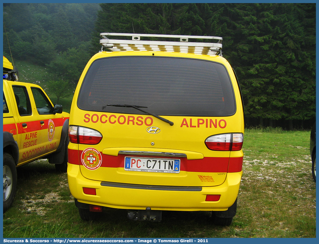 PC C71TN
Corpo Nazionale
Soccorso Alpino e Speleologico
Delegazione Alpina IV Trentino
Stazione Riva del Garda
Hyundai H1 HSV II serie
Parole chiave: CNSAS;C.N.S.A.S.;Corpo;Nazionale;Soccorso;Alpino;Speleologico;Trentino;Trento;Riva del Garda;SAT;S.A.T.;Hyundai;H1;HSV