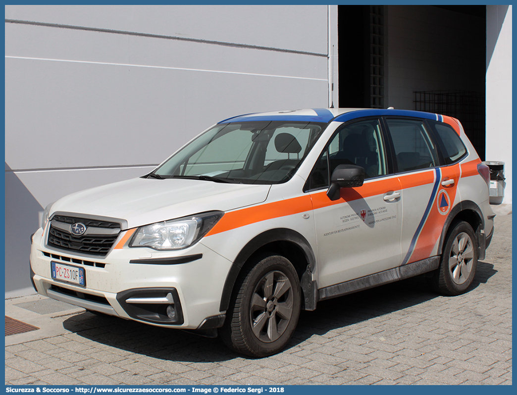 PC ZS10F
Protezione Civile - Zivilshütz
Subaru Forester VI serie
Parole chiave: PC;ZS;Protezione;Civile;Zivilshütz;Subaru;Forester